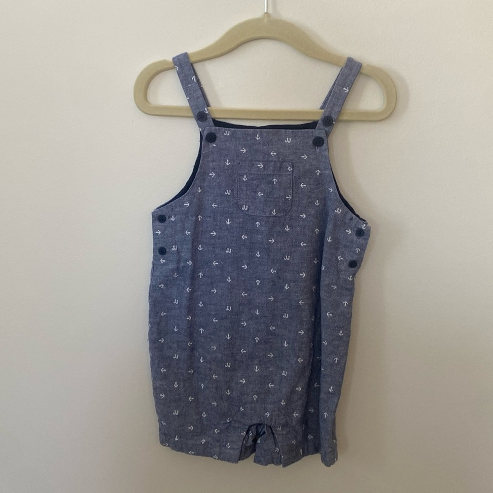 Jamie and Jack 12-18 month shortalls